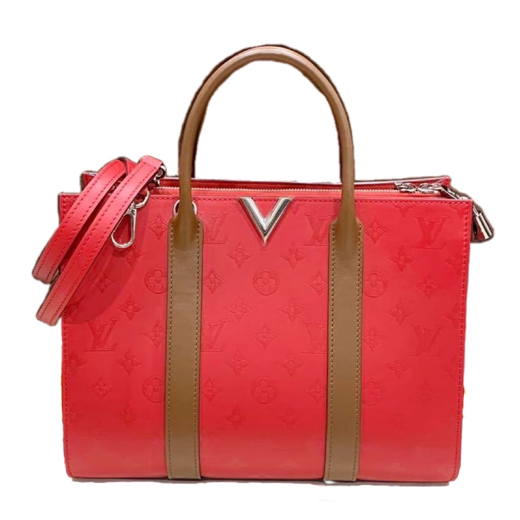 LOUIS VUITTON ルイヴィトン ヴェリトートＭＭ M42889 ルビー ...