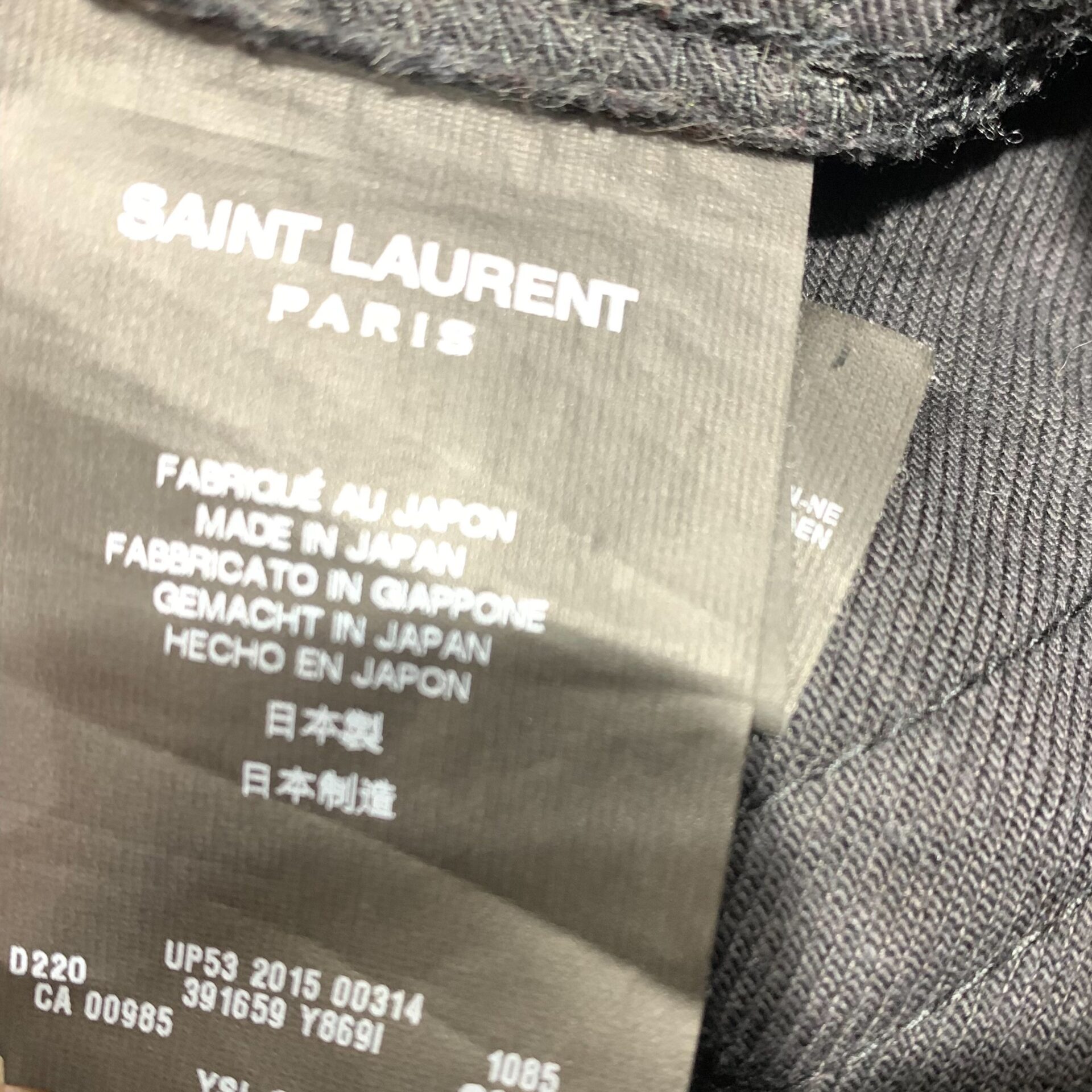 サンローランパリ SAINT LAURENT PARIS 【391659 Y869I】デストロイ