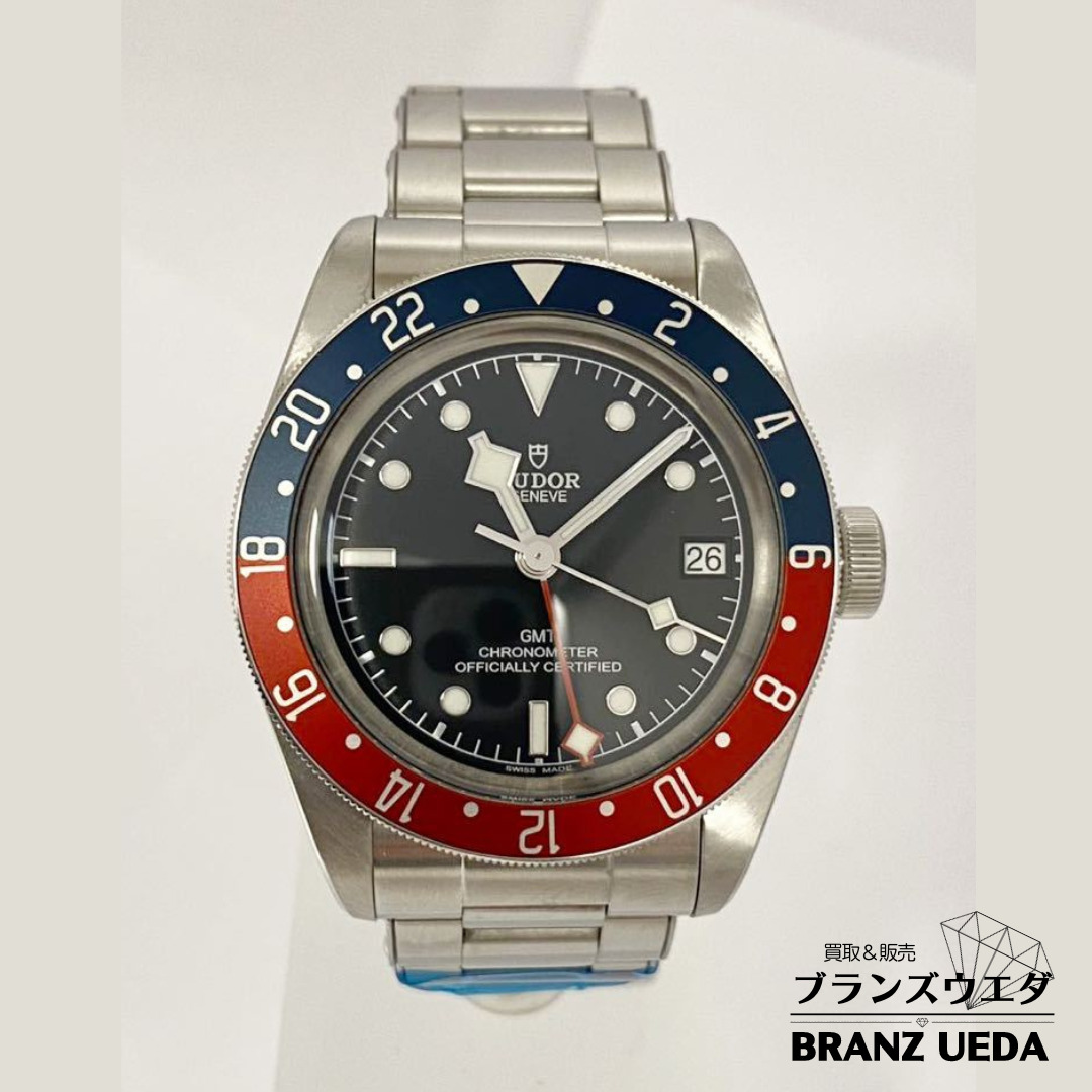 TUDOR チューダー ヘリテージ ブラックベイ GMT 79830RB 箱/保 極美品1.2回