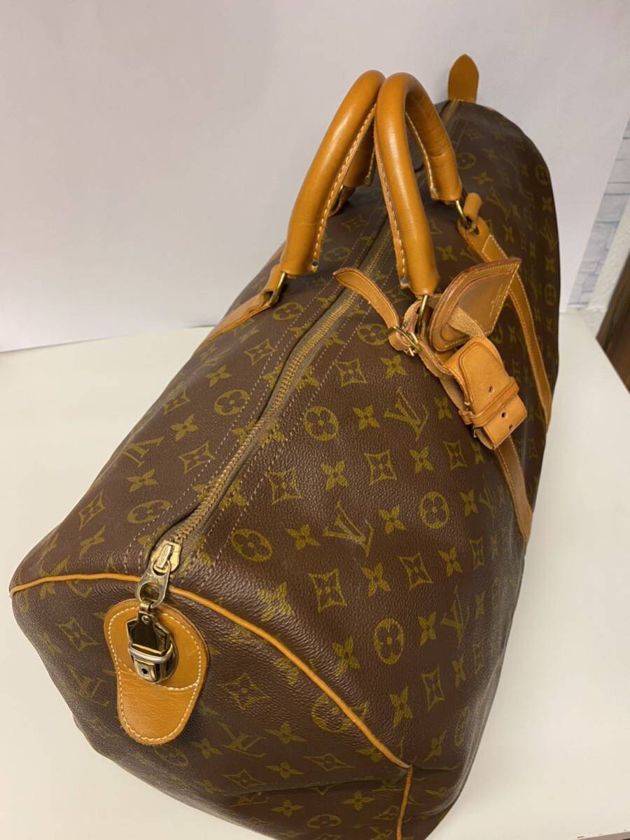 逸品 LOUIS VUITTON ルイヴィトン 1980年代以前製 USA限定 キーポル55 モノグラム ボストンバッグ