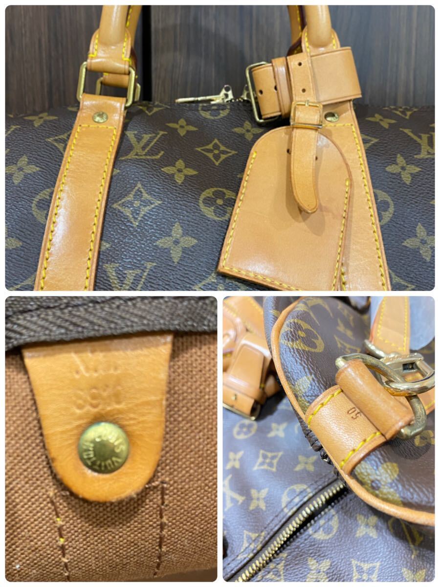 極美品 LOUIS VUITTON ルイ・ヴィトン モノグラム M41416 キーポル・バンドリエール50 2wayバッグ ショルダーバッグ  ボストンバッグ